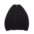 長袖 コットン ポケット Tシャツ Y's FW24 ブラック レギュラーフィット