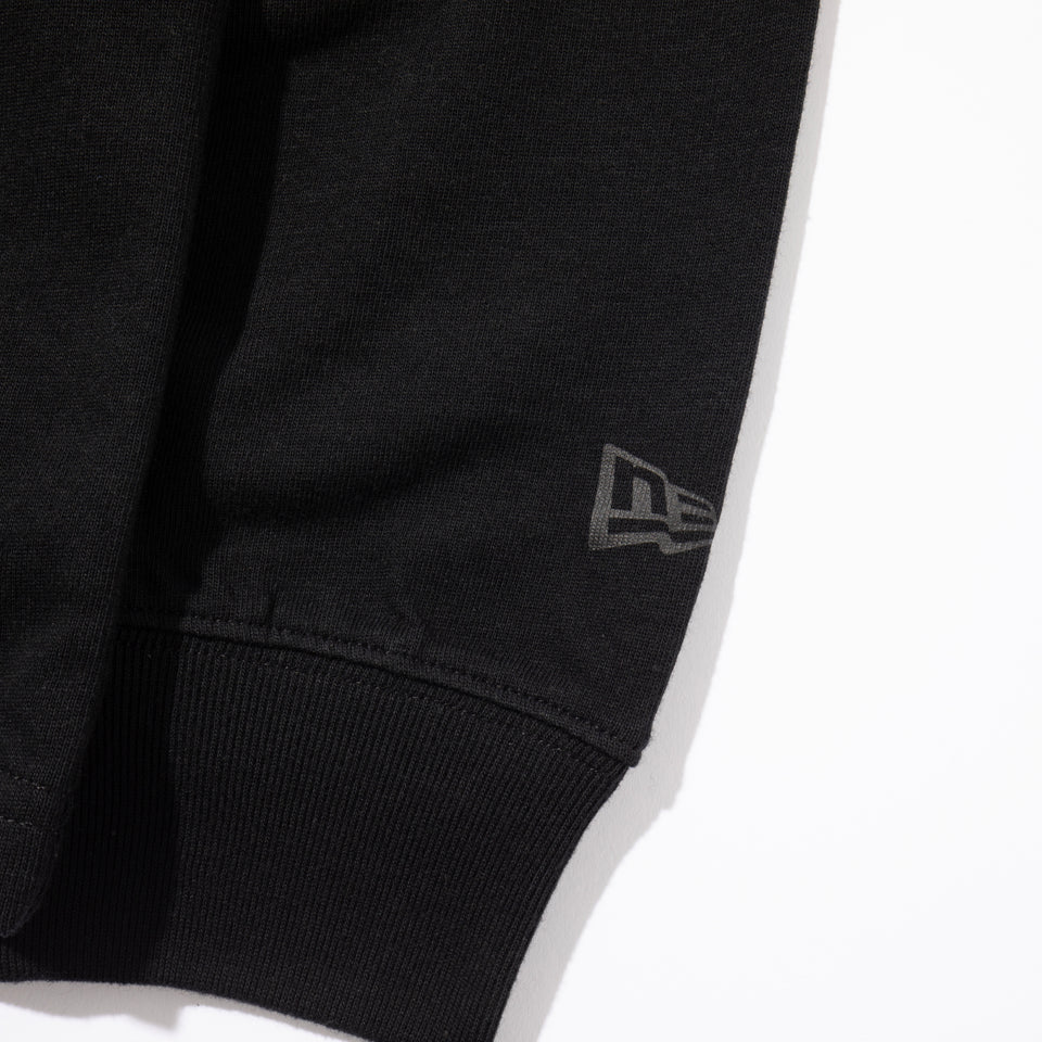 長袖 コットン ポケット Tシャツ Y's FW24 ブラック レギュラーフィット