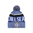 ポンポンニット Europa Football Team チェルシー FC ブルー / ホワイト - 13772347-OSFM | NEW ERA ニューエラ公式オンラインストア