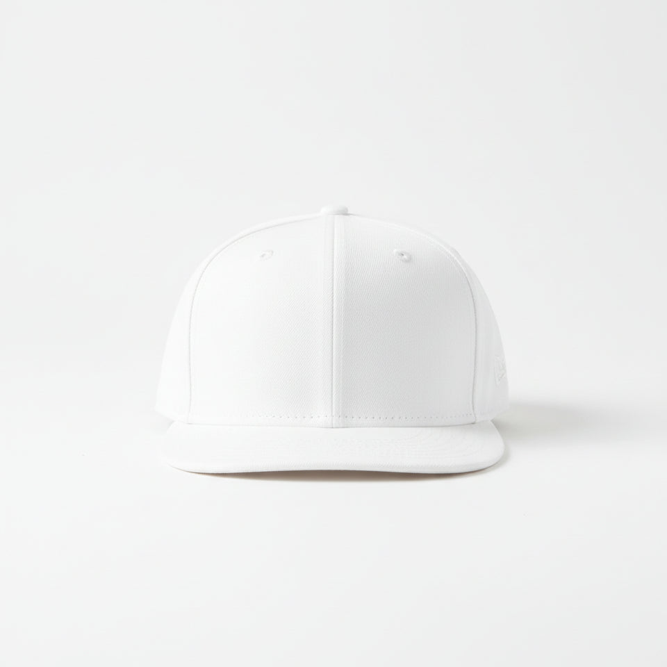 HIDE TEST Snapback Cap - White