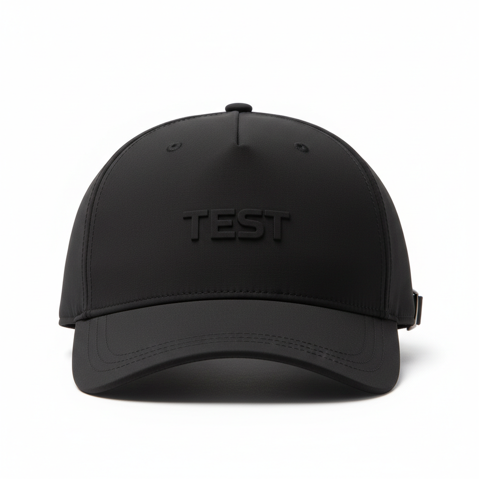 TEST HIDE FLOW CAP in Black