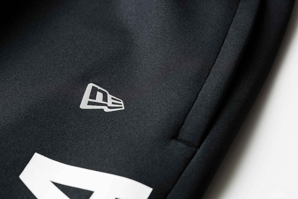 ウォームアップパンツ ブラック × ホワイト 【 Performance Apparel 】
