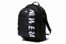 キャリアパック 35L プリントロゴ ブラック × ホワイト