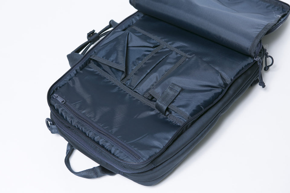 【ビジネスコレクション】スリーウェイ ブリーフバッグ 18L ネイビー