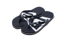 Beach Sandals ビーチサンダル フラッグ ブラック × ホワイト