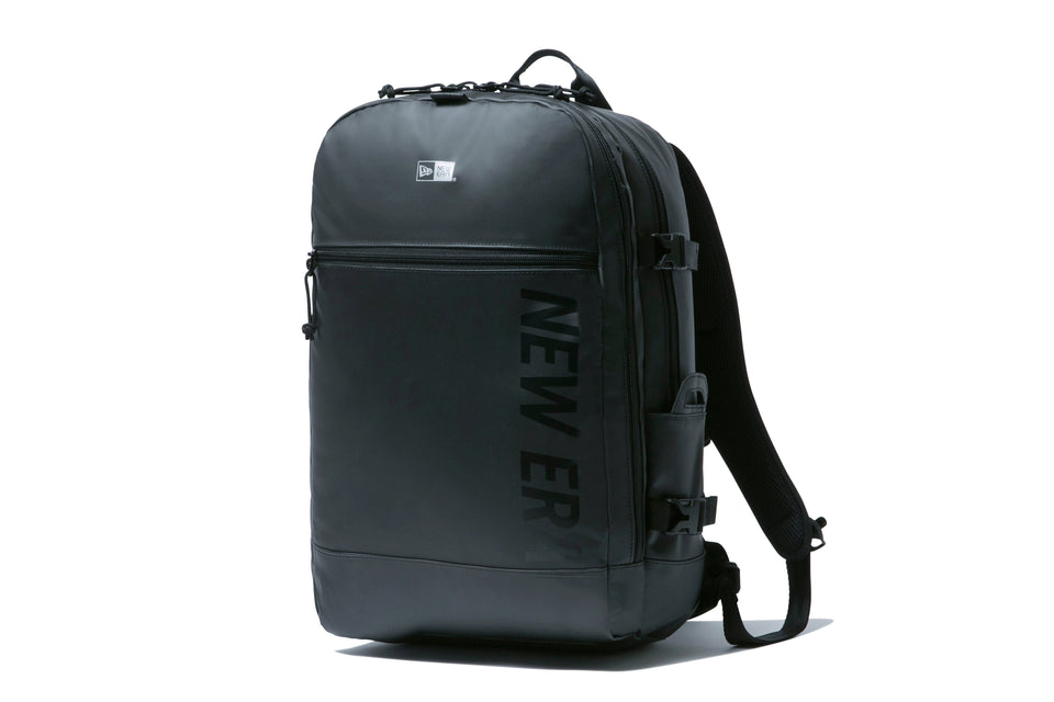 スマートパック 25L プリントロゴ ブラックターポリン × ブラック