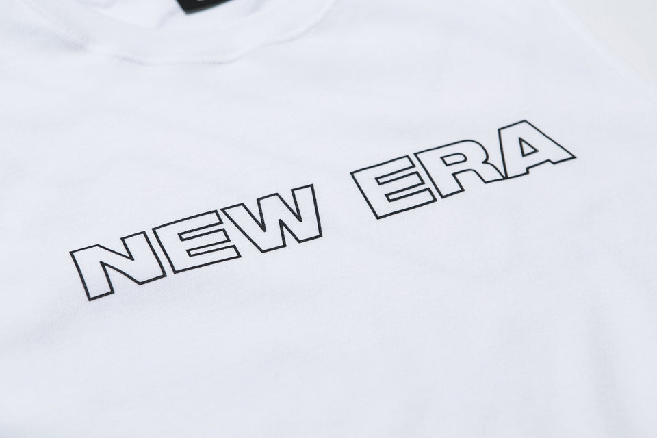 マッスルタンクトップ ニューエラ ワードマーク & ビッグフラッグ ホワイト 【NEW ERA WORKOUT】