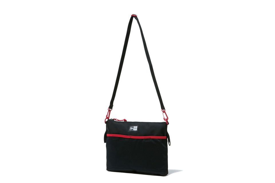 サコッシュ 2.5L ブラック レッド
