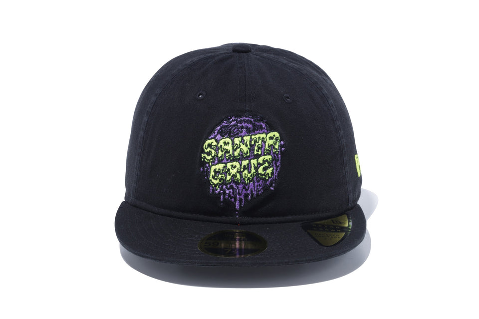RC 59FIFTY Santa Cruz サンタクルーズ スライムドットロゴ ブラック