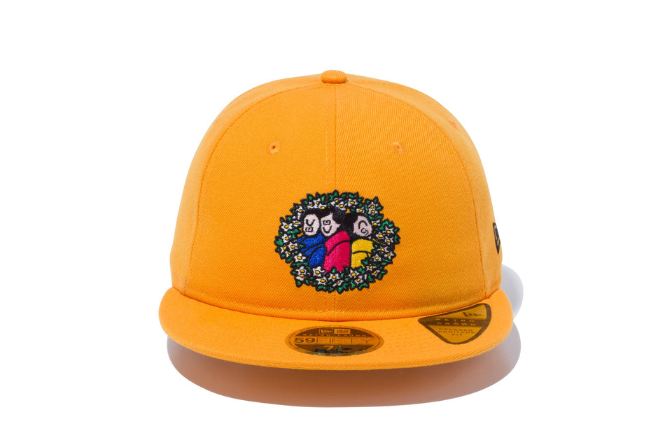 RC 59FIFTY FACE フェイス フラワーアートワーク レギュラーゴールド × マルチカラー