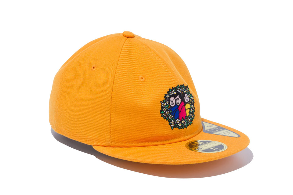 RC 59FIFTY FACE フェイス フラワーアートワーク レギュラーゴールド × マルチカラー
