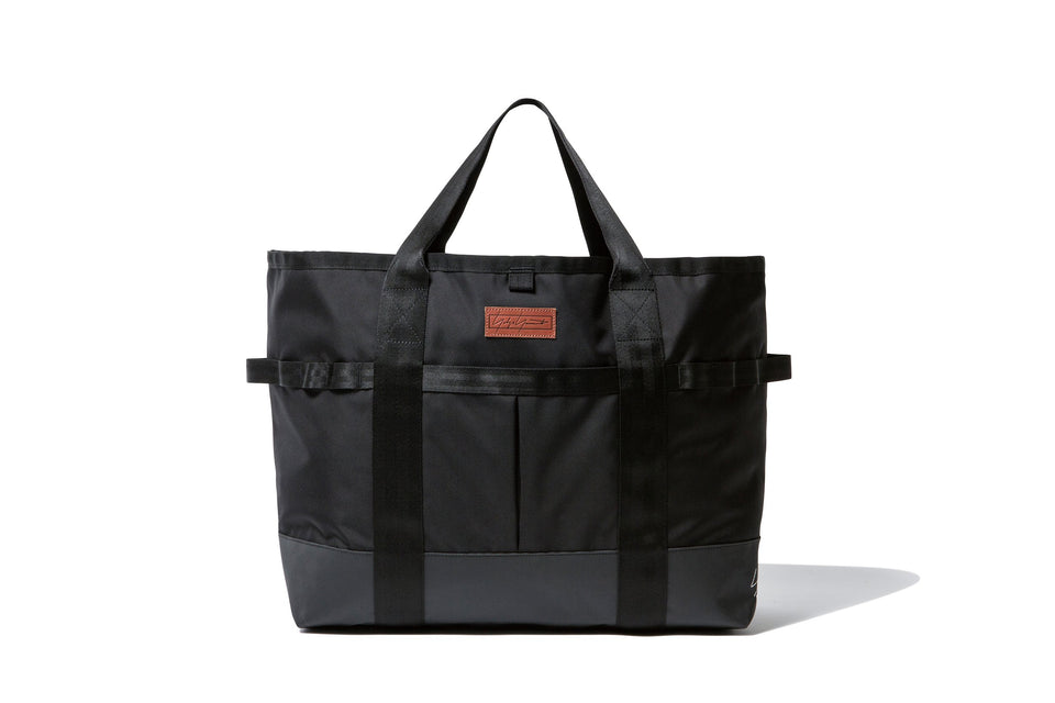トートバッグ ラージ 42L Yohji Yamamoto FW19 レザーパッチ ブラック