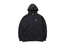 ウォームアップジャケット フードロゴ ブラック × ブラック 【 Performance Apparel 】