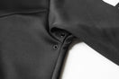 ウォームアップジャケット フードロゴ ブラック × ブラック 【 Performance Apparel 】