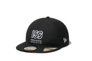 RC 59FIFTY ONEHUNDRED ATHLETIC ブラック × ホワイト
