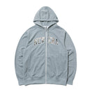 【ゴルフ】 スウェット フルジップフーディー NEW ERA アーチロゴ グレー
