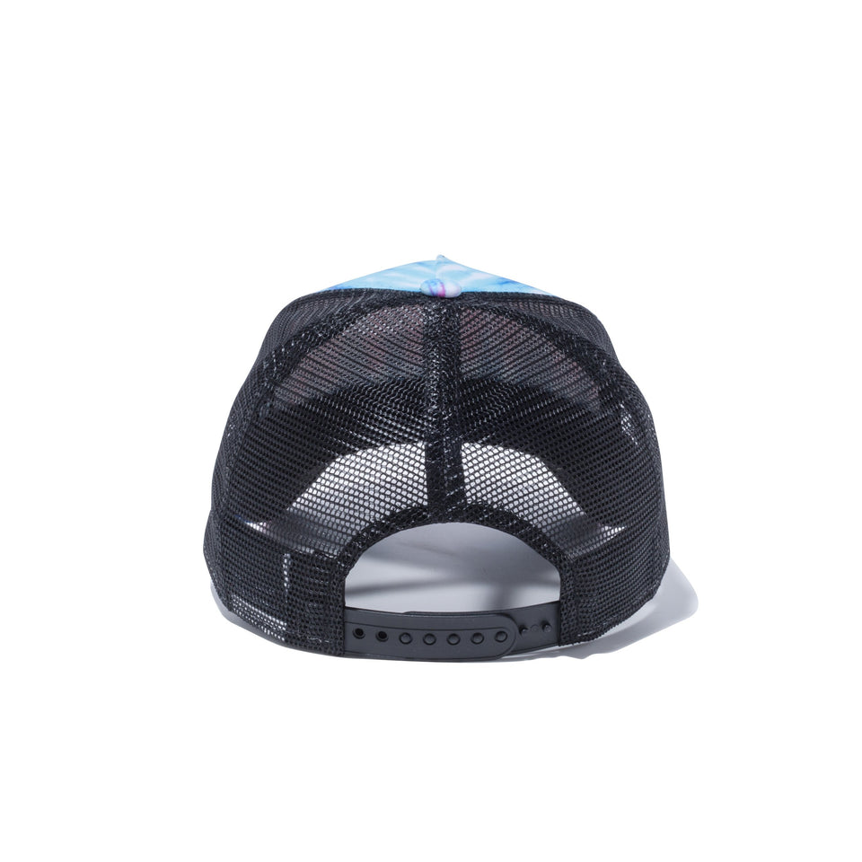 Youth 9FORTY A-Frame トラッカー カラータイダイ オールオーバープリント ブラックメッシュ