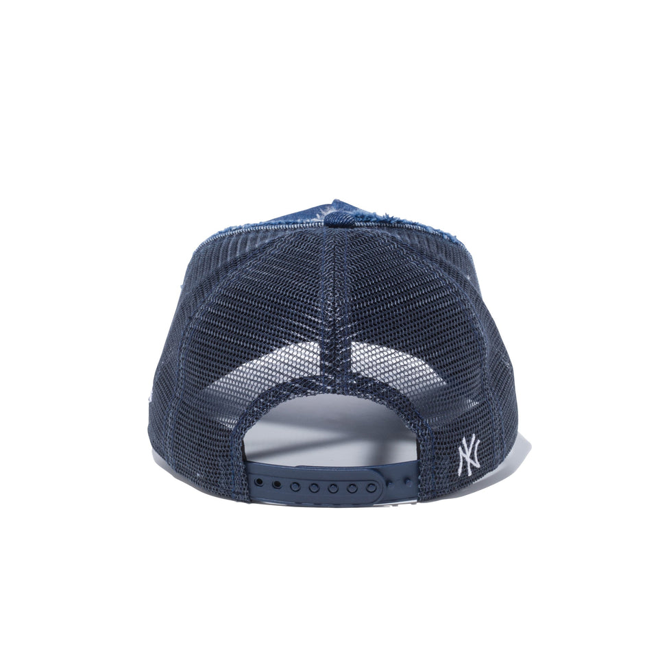 Youth 9FORTY A-Frame  トラッカー バタリオン ニューヨーク・ヤンキース インディゴデニム