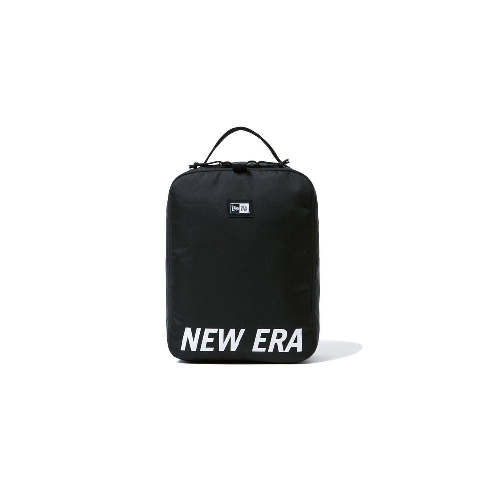 シューケース 17L プリントロゴ ブラック