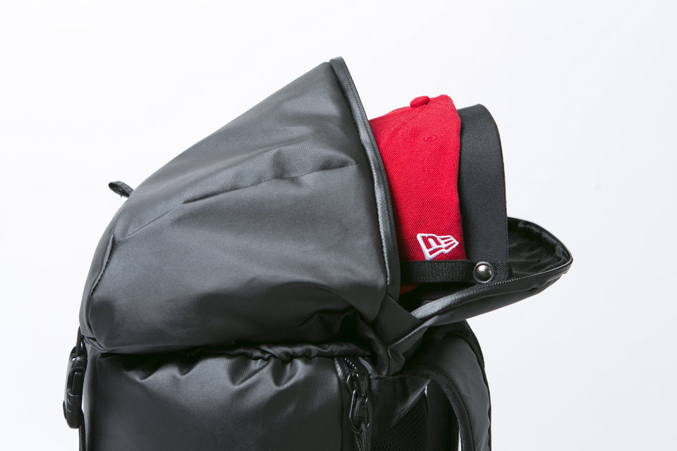 ラックサック 35L プリントロゴ TPUブラック × ブラック