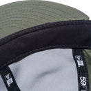 RC 59FIFTY フラットバイザー リップストップタフタ ニューヨーク・ヤンキース ミニロゴ オリーブ