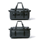 クラブ ダッフルバッグ 50L 2ウェイ プリントロゴ TPUブラック × ブラック