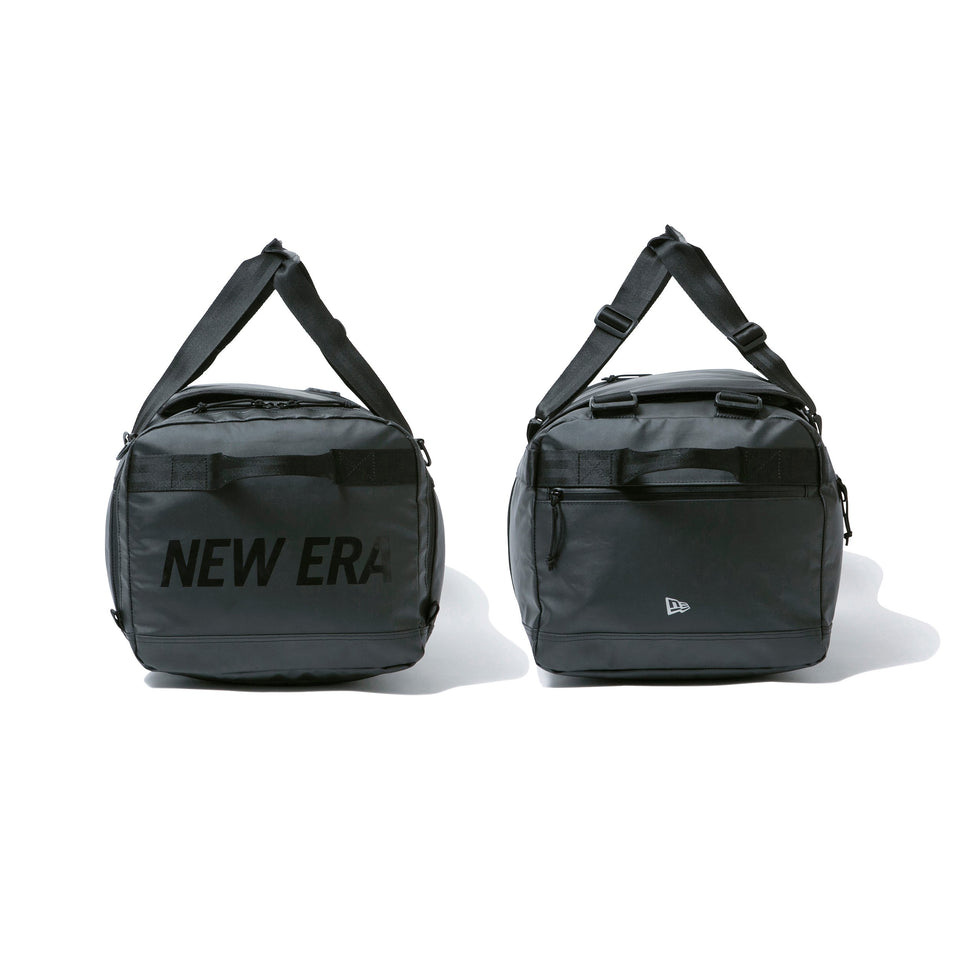 クラブ ダッフルバッグ 50L 2ウェイ プリントロゴ TPUブラック × ブラック