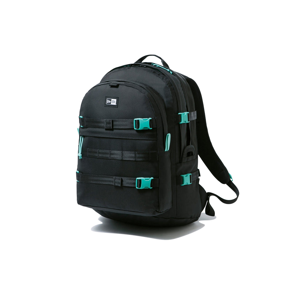キャリアパック 35L ブラック/ミントブルー