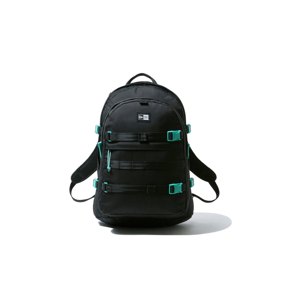 キャリアパック 35L ブラック/ミントブルー