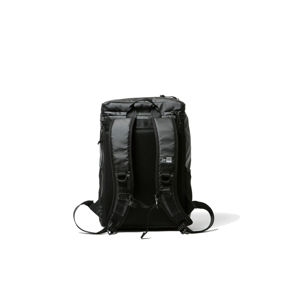 ボックスパック ミディアム 25L プリントロゴ TPUブラック × ブラック