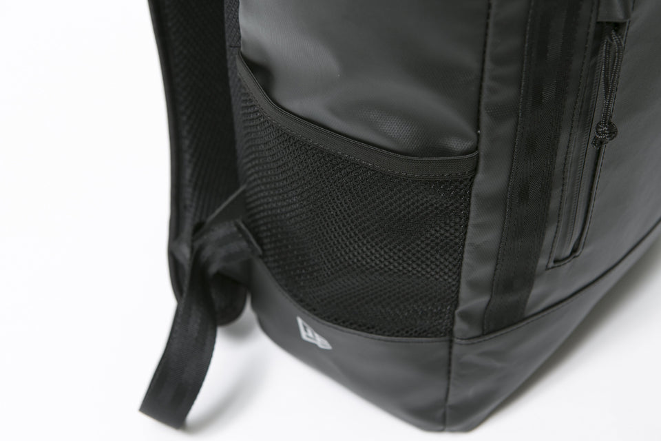 ボックスパック ミディアム 25L プリントロゴ TPUブラック × ブラック