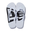 Beach Sandals ビーチサンダル フラッグ ホワイト × ブラック