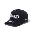 9FORTY A-Frame ニューエラ 100周年ロゴ ブラック × ホワイト