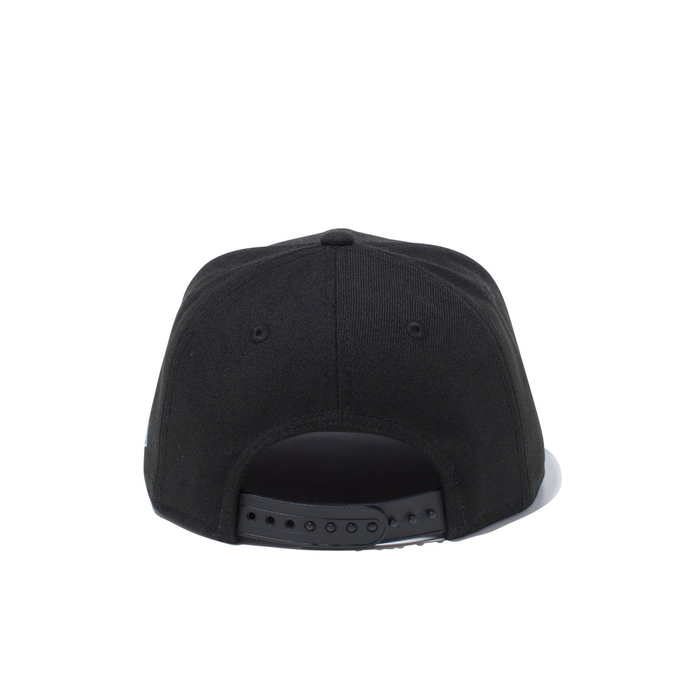 Youth 9FIFTY ドラえもん オリジナル ロゴ ブラック インサイド オールオーバープリント