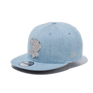 9FIFTY ドラえもん オリジナル シルバーメタルプレート ウォッシュドデニム