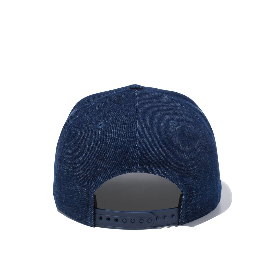 9FIFTY ドラえもん オリジナル ゴールドメタルプレート インディゴデニム