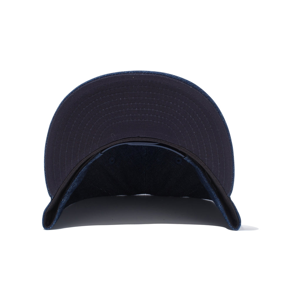 9FIFTY ドラえもん オリジナル ゴールドメタルプレート インディゴデニム