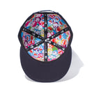 9FIFTY ドラえもん オリジナル ロゴ ネイビー インサイド オールオーバープリント