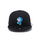 9FIFTY ドラえもん オリジナル ロゴ ブラック インサイド オールオーバープリント