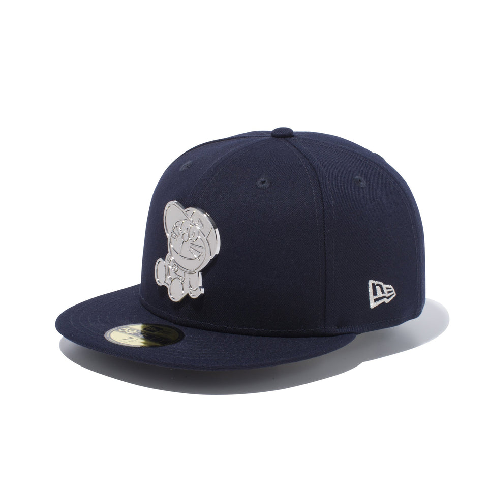 59FIFTY ドラえもん オリジナル シルバーメタルプレート ネイビー
