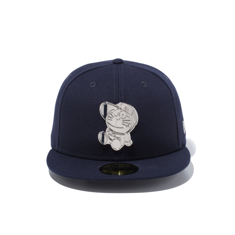 59FIFTY ドラえもん オリジナル シルバーメタルプレート ネイビー