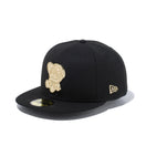 59FIFTY ドラえもん オリジナル ゴールドメタルプレート ブラック