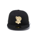 59FIFTY ドラえもん オリジナル ゴールドメタルプレート ブラック