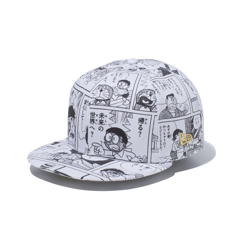 59FIFTY ドラえもん さようなら、ドラえもん オールオーバープリント メタリックゴールドフラッグ