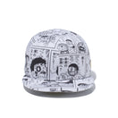 59FIFTY ドラえもん さようなら、ドラえもん オールオーバープリント メタリックゴールドフラッグ