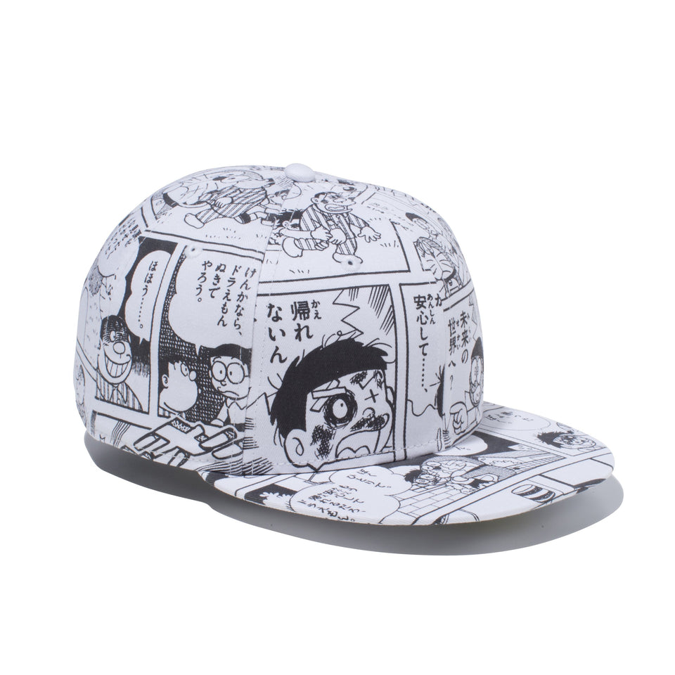 59FIFTY ドラえもん さようなら、ドラえもん オールオーバープリント メタリックゴールドフラッグ