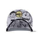 59FIFTY ドラえもん さようなら、ドラえもん オールオーバープリント メタリックゴールドフラッグ
