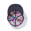 59FIFTY ドラえもん オリジナル ロゴ ネイビー インサイド オールオーバープリント