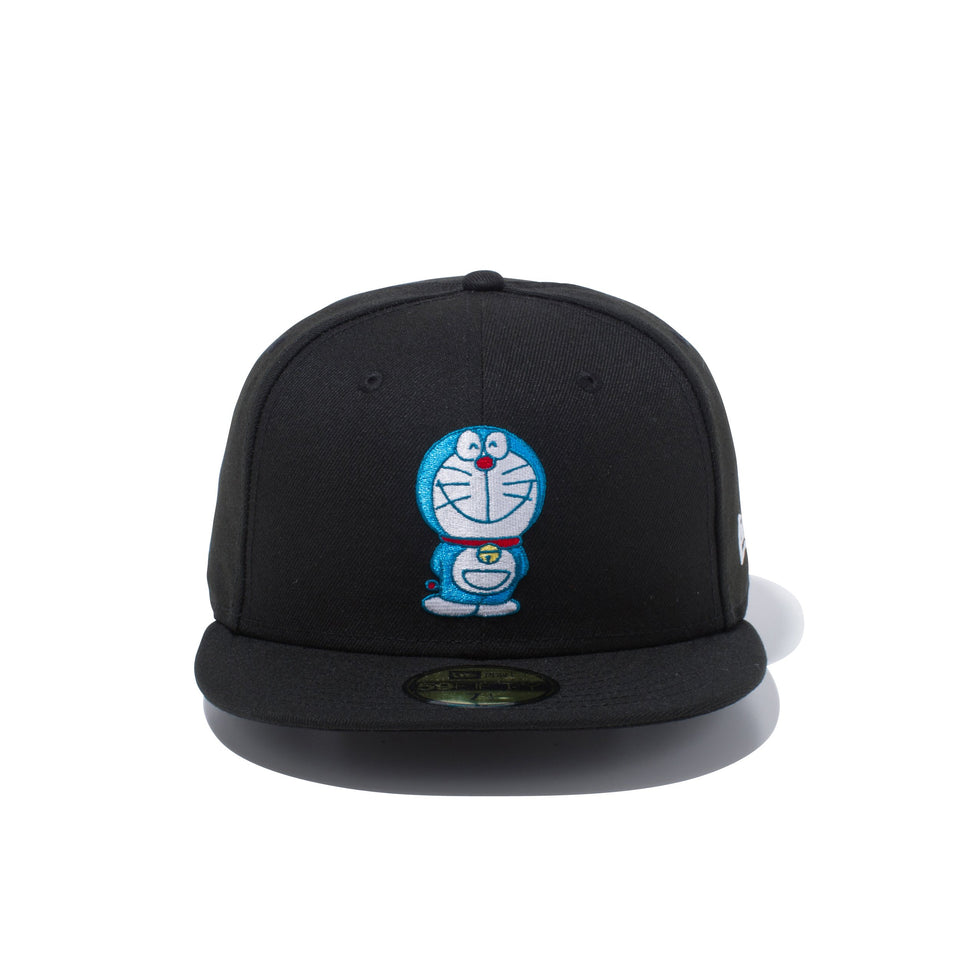 59FIFTY ドラえもん オリジナル ロゴ ブラック インサイド オールオーバープリント