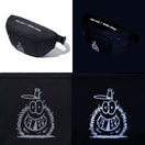 ウエストバッグ 2L Kevin Lyons ケヴィン・ライオンズ NEW ERA オリジナルロゴ ブラック × リフレクター